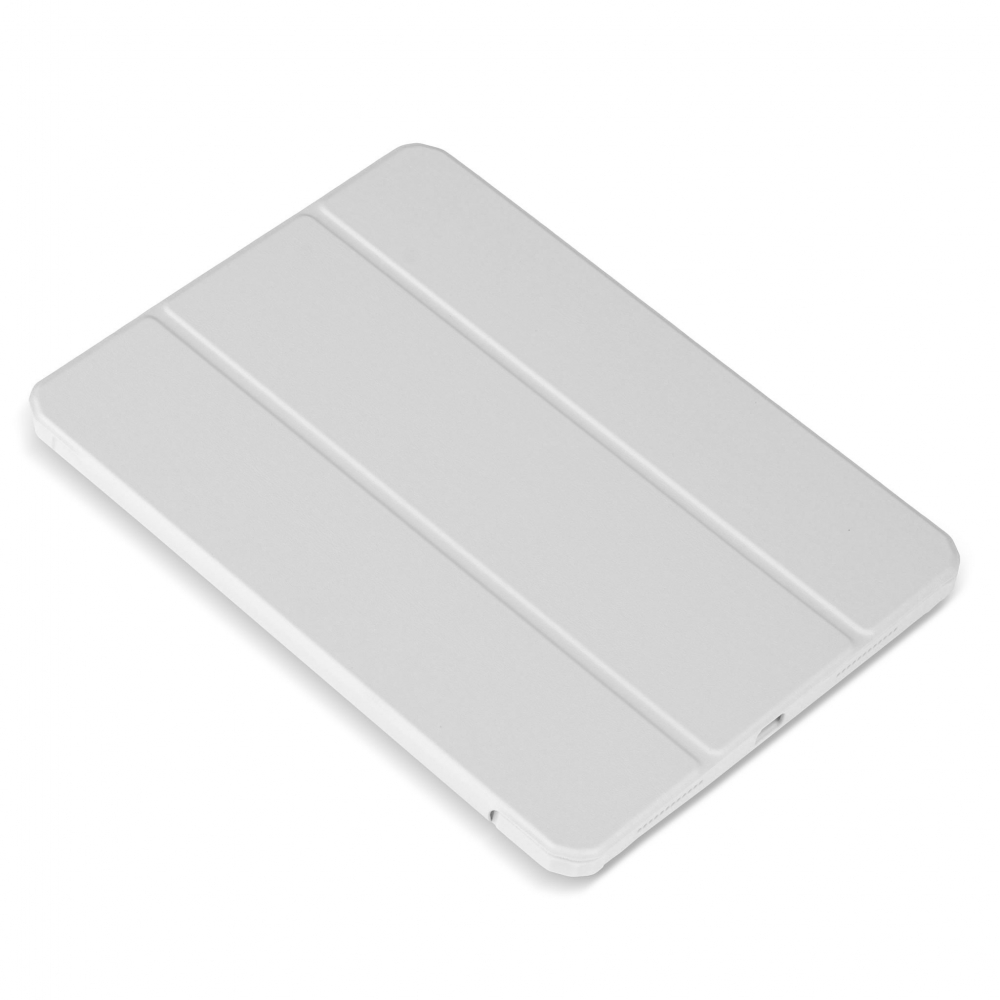 Husa magnetica cu spate acrilic, colturi intarite si suport Stylus iPad Air 4 10.9 Gri
