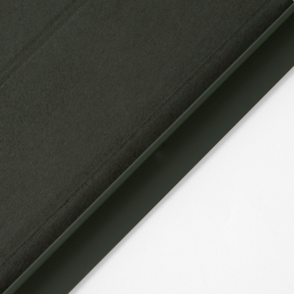 Husă magnetică cu spate acrilic, colțuri întărite și suport Stylus iPad Pro 11 2020, Army Green