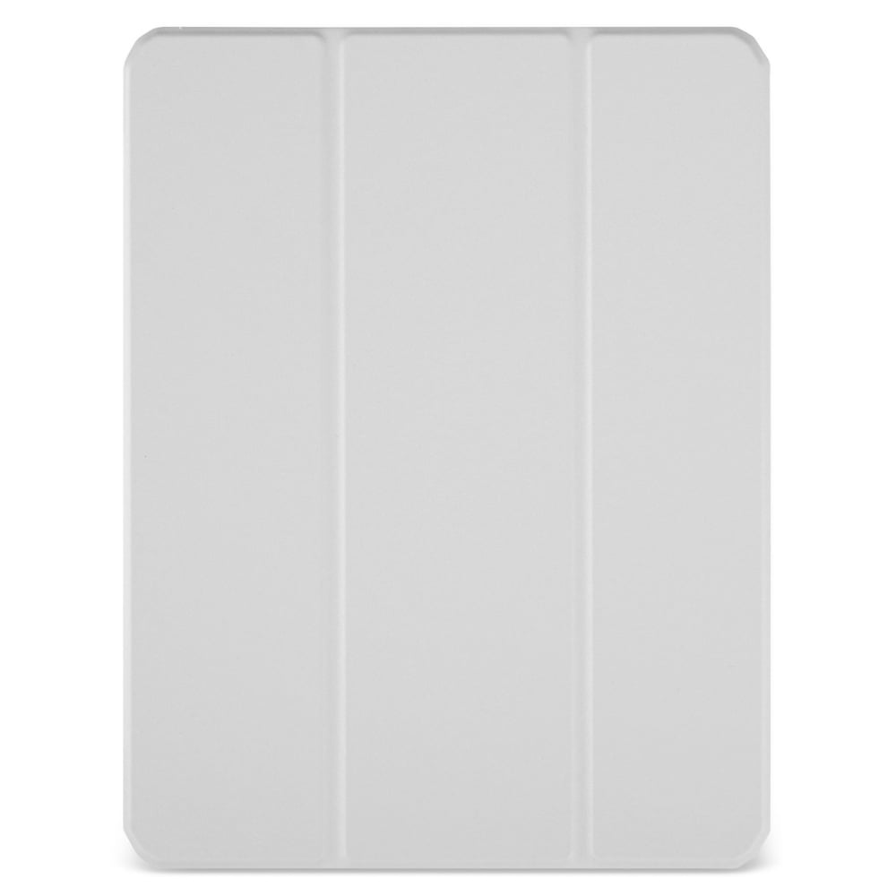 Husă magnetică cu spate acrilic, colțuri întărite și suport Stylus iPad Pro 11 (2020) Gri