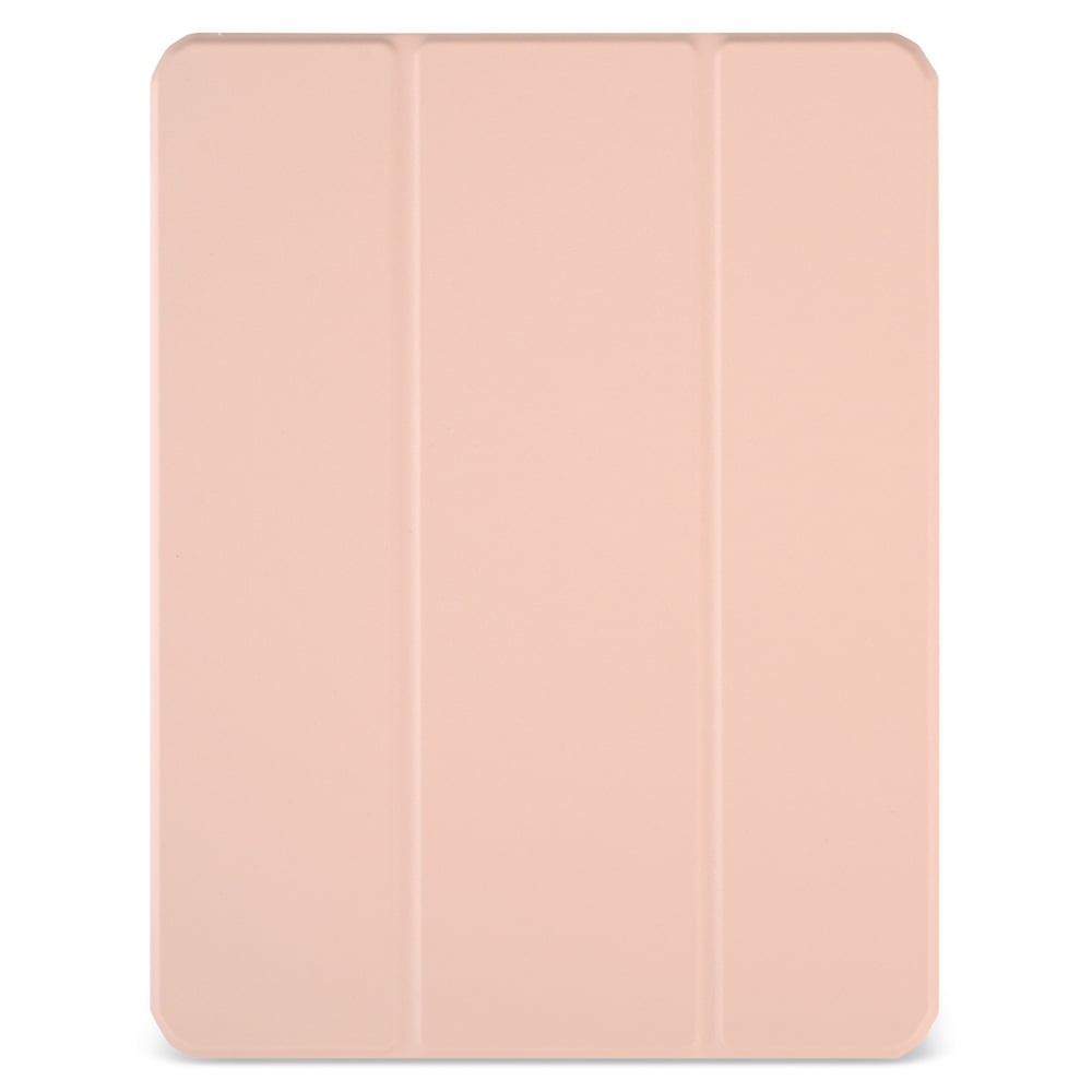 Husă magnetică cu spate acrilic, colțuri întărite și suport Stylus iPad Pro 11 2020 Roz