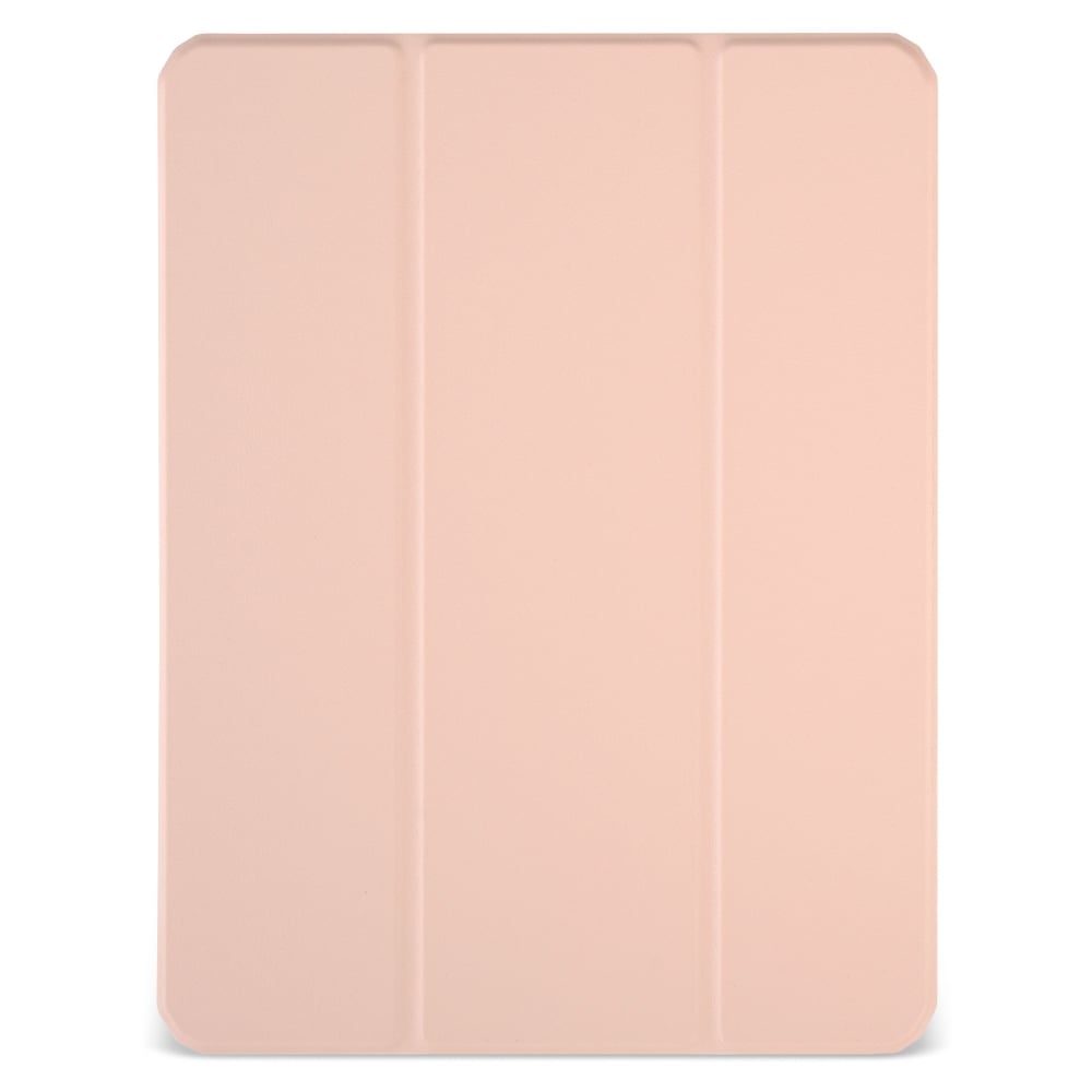 Husă magnetică cu spate acrilic, colțuri întărite și suport Stylus iPad Pro 11 (2021) Roz