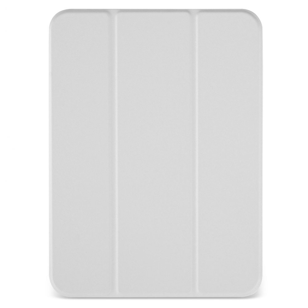 Husă magnetică cu spate acrilic, colțuri întărite și suport Stylus iPad mini 6, Gri