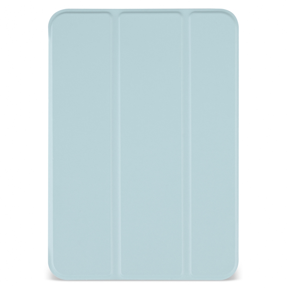 Husa magnetica spate transparent colturi intarite iPad mini 6, Ice Blue