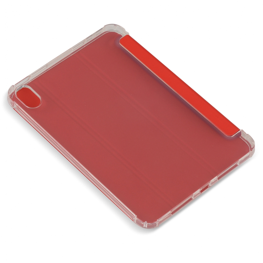 Husa magnetica cu spate transparent si colturi intarite iPad mini 6 Rosu