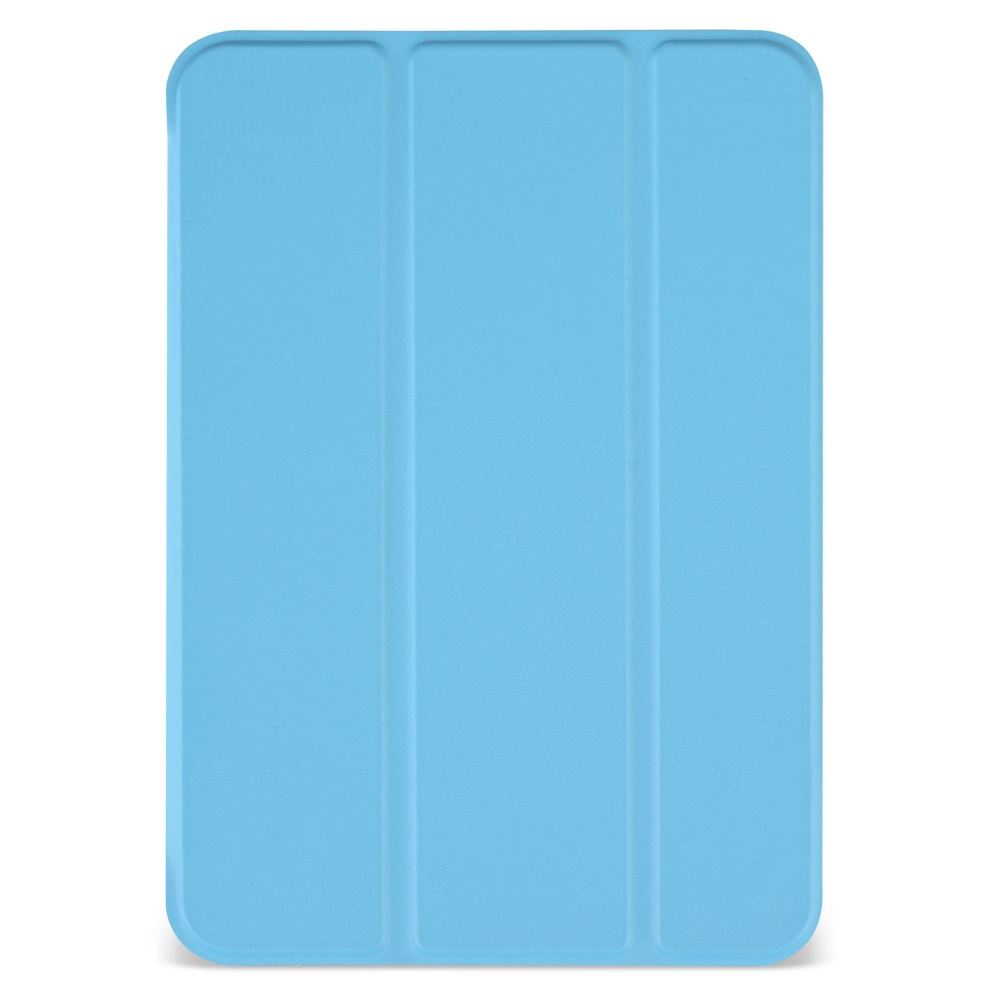 Husă magnetică cu spate transparent și colțuri întărite iPad mini 6, Sky Blue