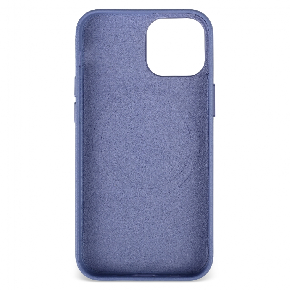Husă protecție MagSafe piele iPhone 13 mini - Lavender