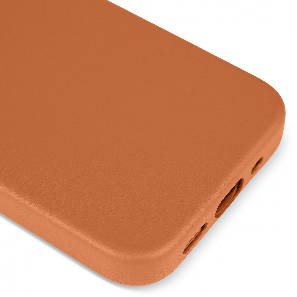Husă de protecție MagSafe din piele iPhone 13 - Maro