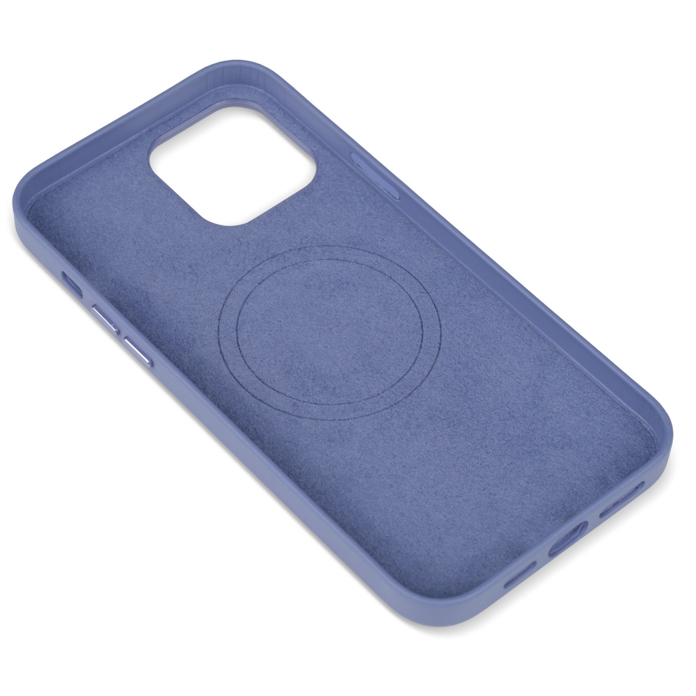 Husă de protecție MagSafe din piele iPhone 13 Pro Max - Lavender
