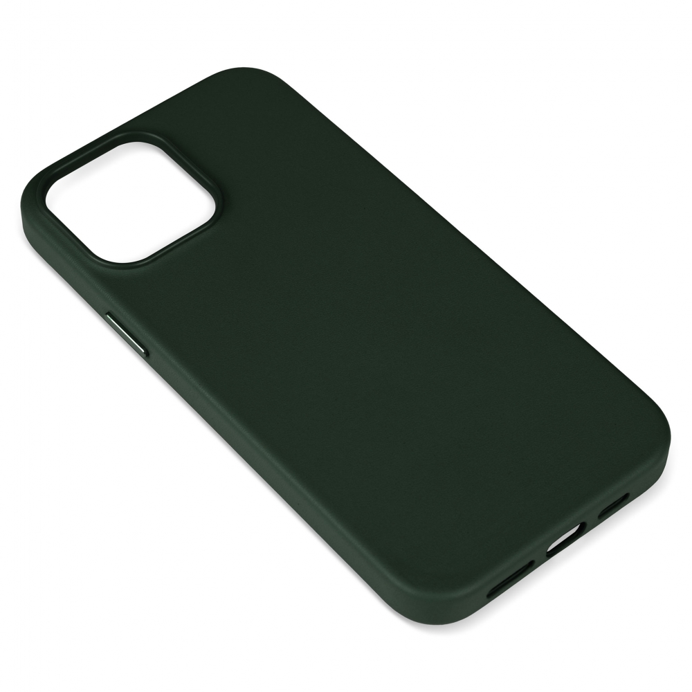 Husă protecție MagSafe piele iPhone 13 Pro Max Dark Green