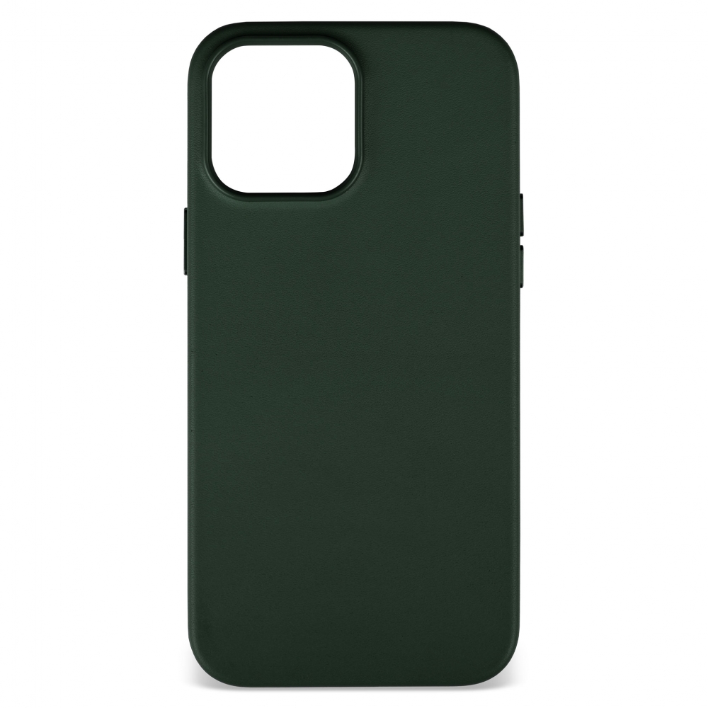 Husă protecție MagSafe piele iPhone 13 Pro Max Dark Green