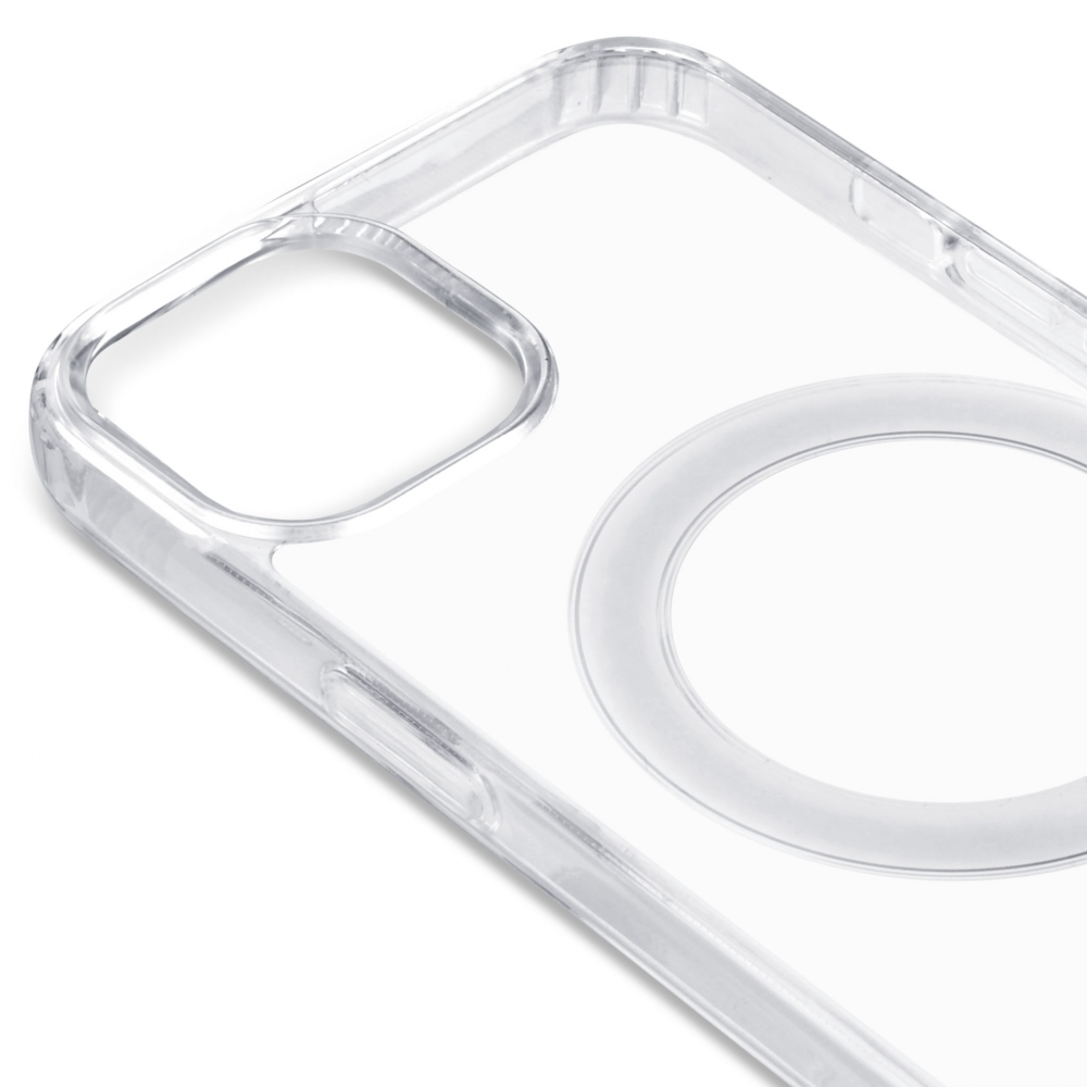 Husă de protecție Clear Husă MagSafe compatibilă cu iPhone 13, Transparent