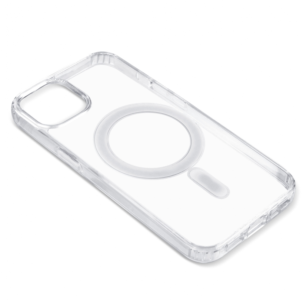 Husă de protecție Clear Husă MagSafe compatibilă cu iPhone 13, Transparent