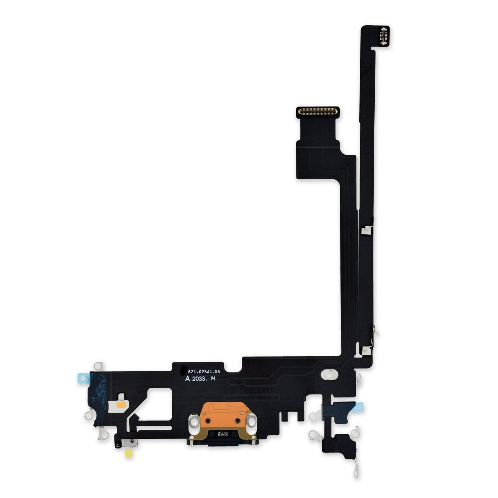 Mufa încărcare Lightning cu flex Apple iPhone 12 Pro Max Negru