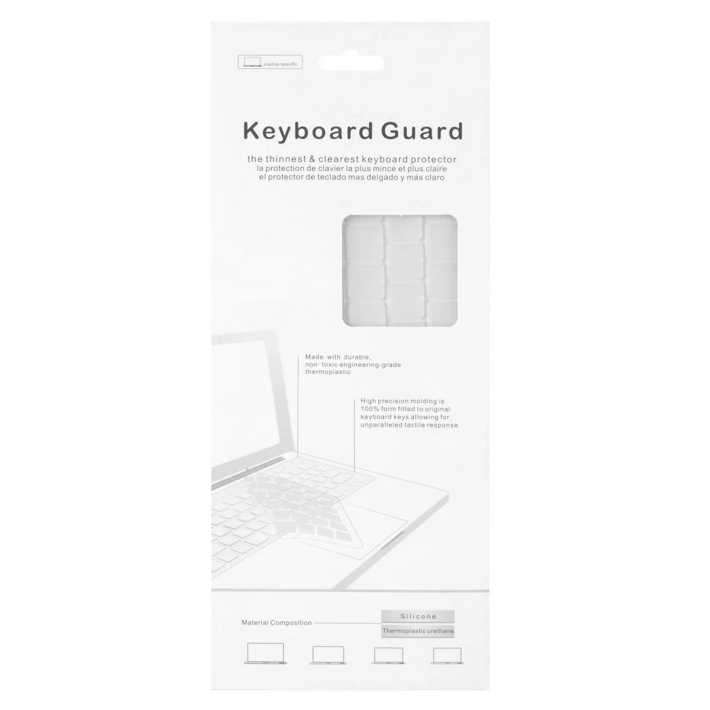 Folie de protectie pentru tastatura MacBook Pro Air A2442, A2485, A2779, A2780, A2681, Transparenta, Layout UK