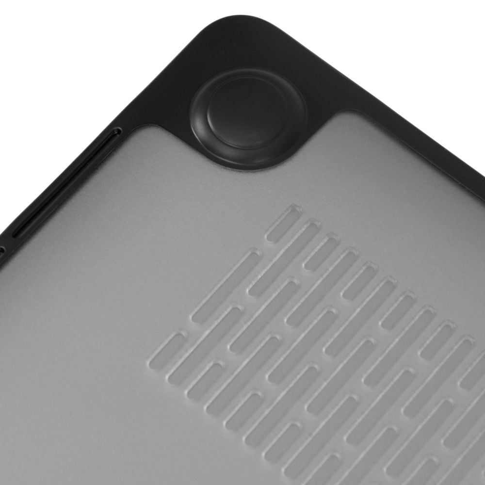 Carcasa de protectie Soft Edges pentru MacBook Pro M1 M2 16-inch A2485, A2780 - Negru