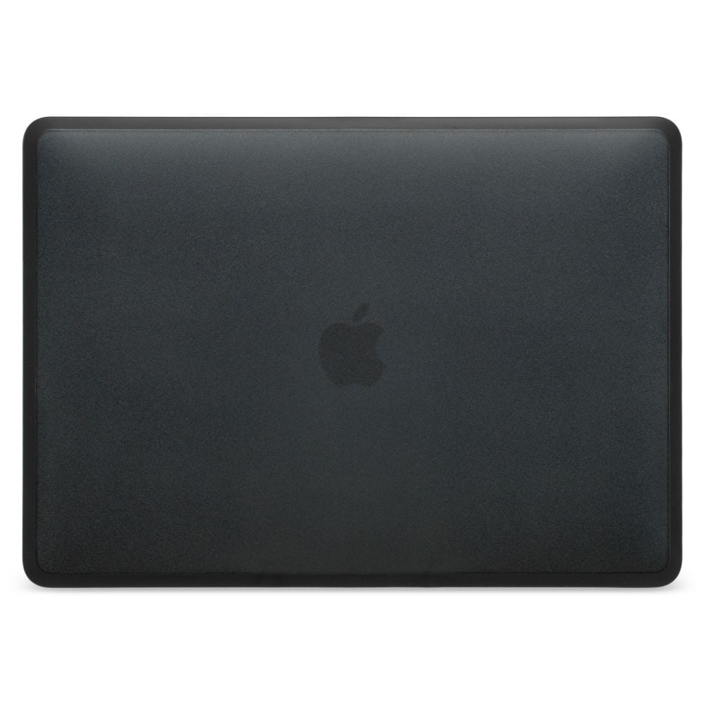 Carcasa de protectie Soft Edges pentru MacBook Air 13-inch A1932, A2179, A2337 - Negru