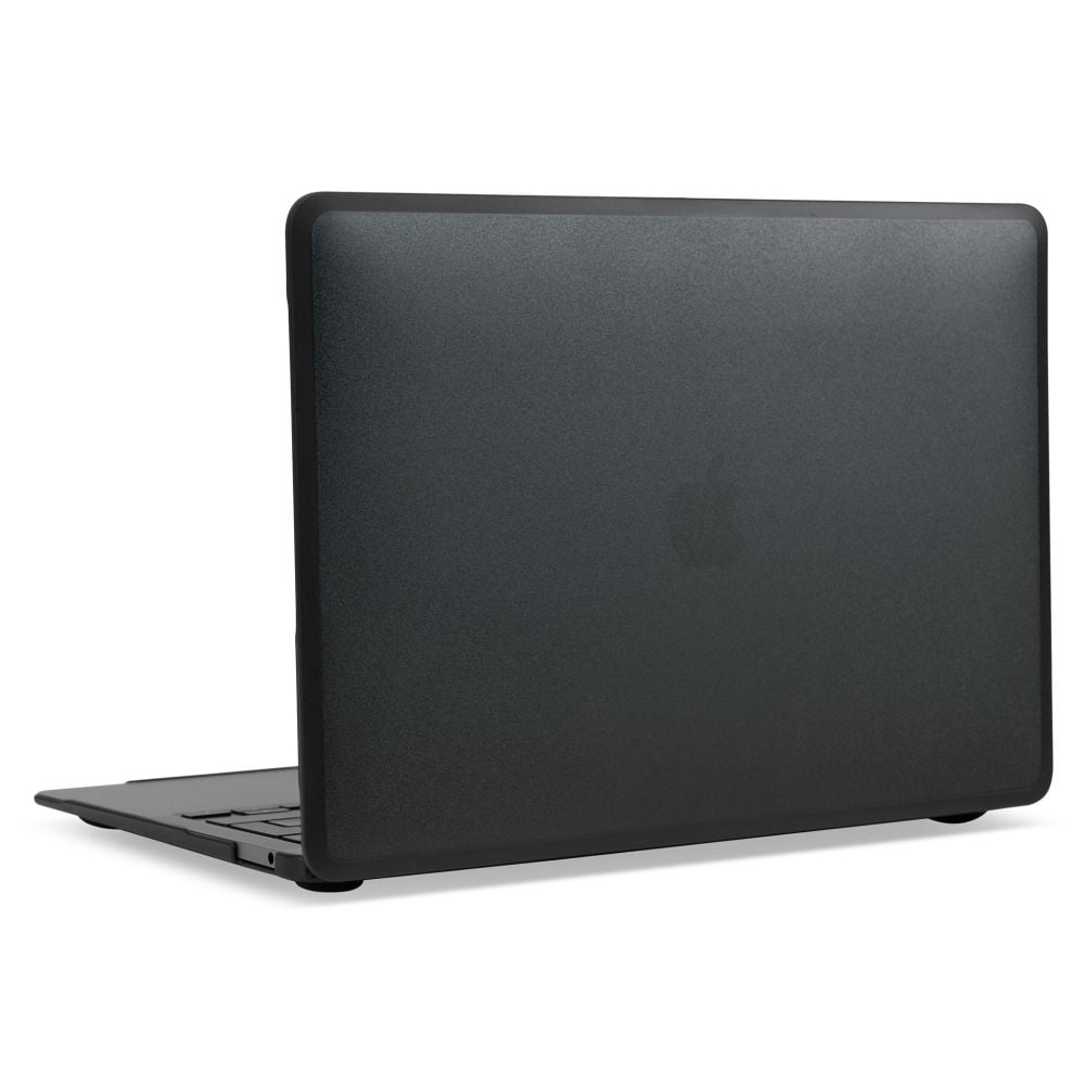 Carcasa de protectie Soft Edges pentru MacBook Pro 13-inch A1706, A1708, A1989, A2159, A2251, A2289, A2338 - Negru