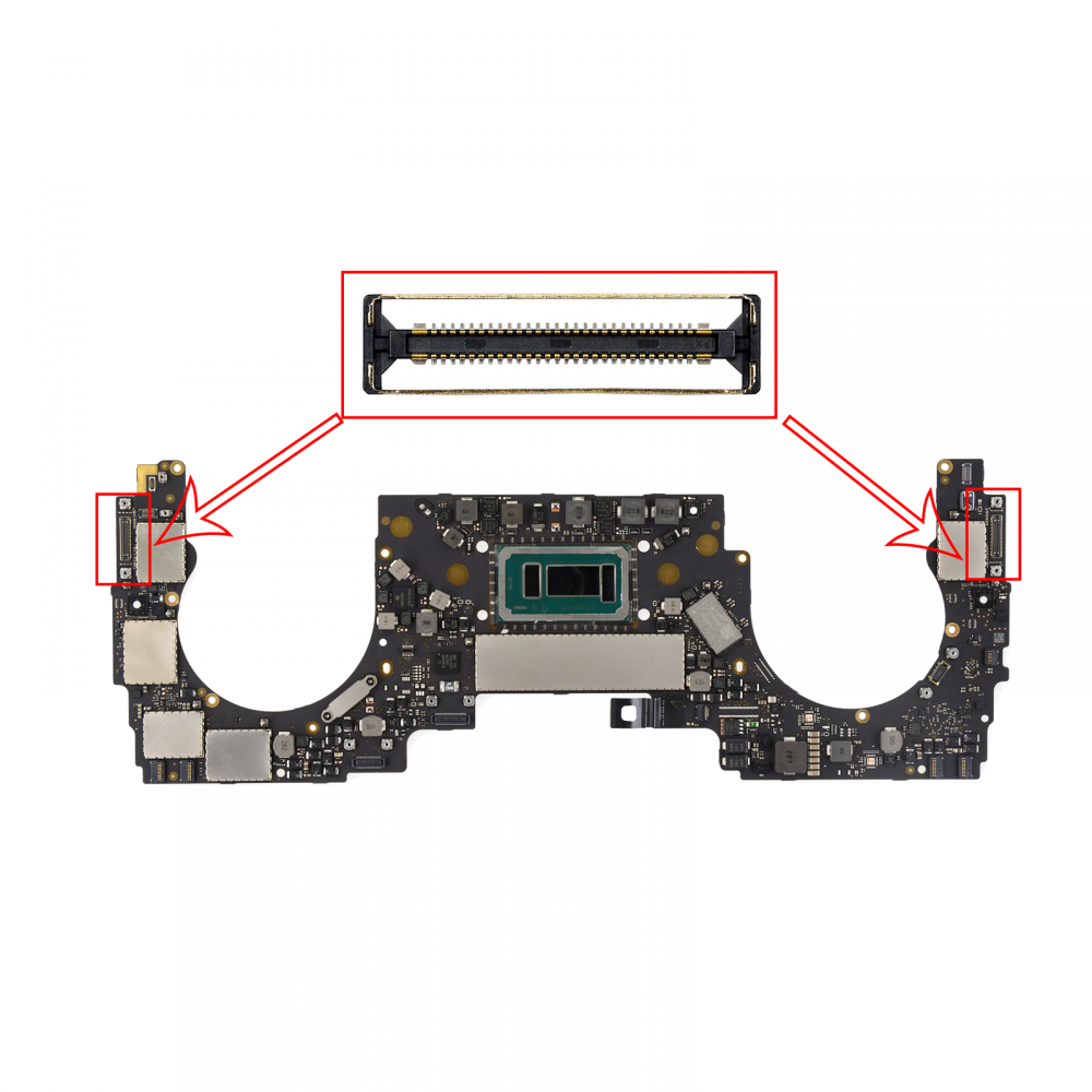 Conector USB-C MacBook Pro / MacBook Air A2141, A2251, A2179, A1932, A1989, A1990, A1706, A1707, A1708 2016-2020