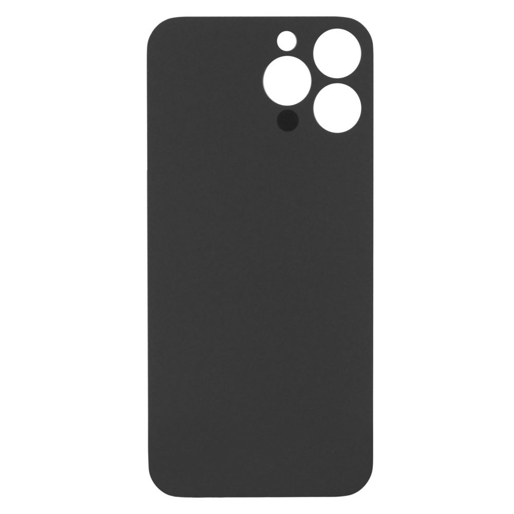 Sticla spate compatibil cu iPhone 13 Pro, Silver, Big Hole