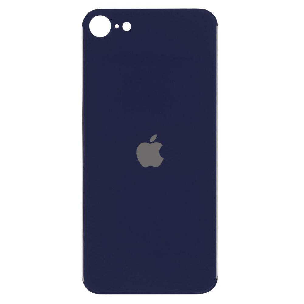 Sticla spate Capac spate iPhone SE 2020 / SE 2022 Big Hole Midnight