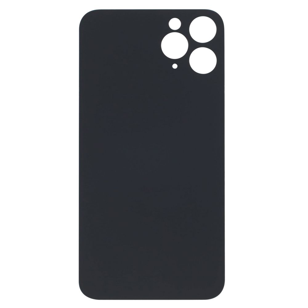 Sticla spate carcasa iPhone 11 Pro Big Hole Gold