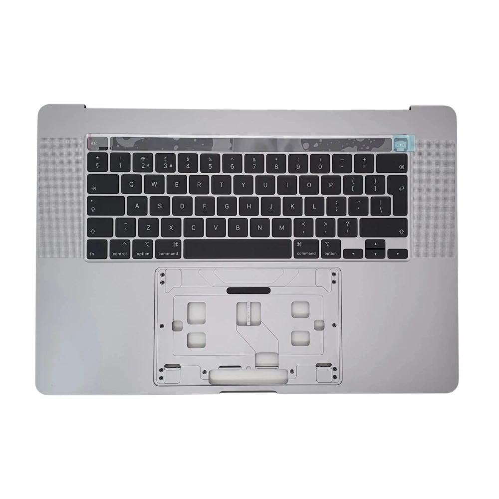 Topcase cu Tastatura si Touch Bar MacBook Pro 16 inch A2141 2019 Space Gray, UK
