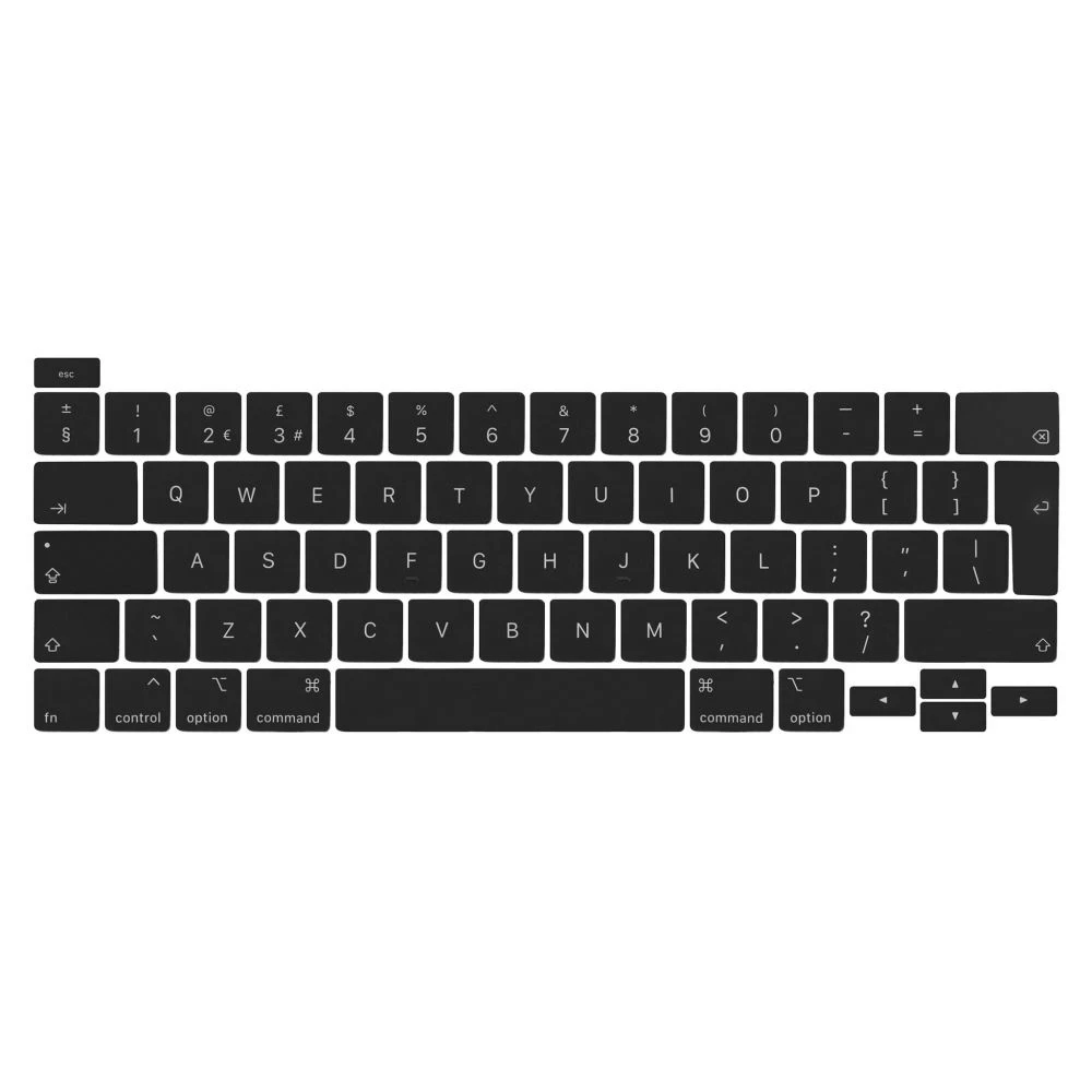 Set capace tastatură MacBook Pro Retina 13 inch / 16 inch A2289, A2251, A2141 2019-2020, UK