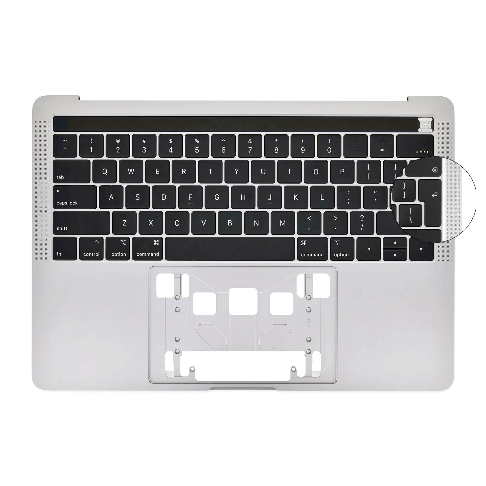 Topcase cu Tastatura si Touch Bar MacBook Pro Retina 13 inch A2159 2019 UK