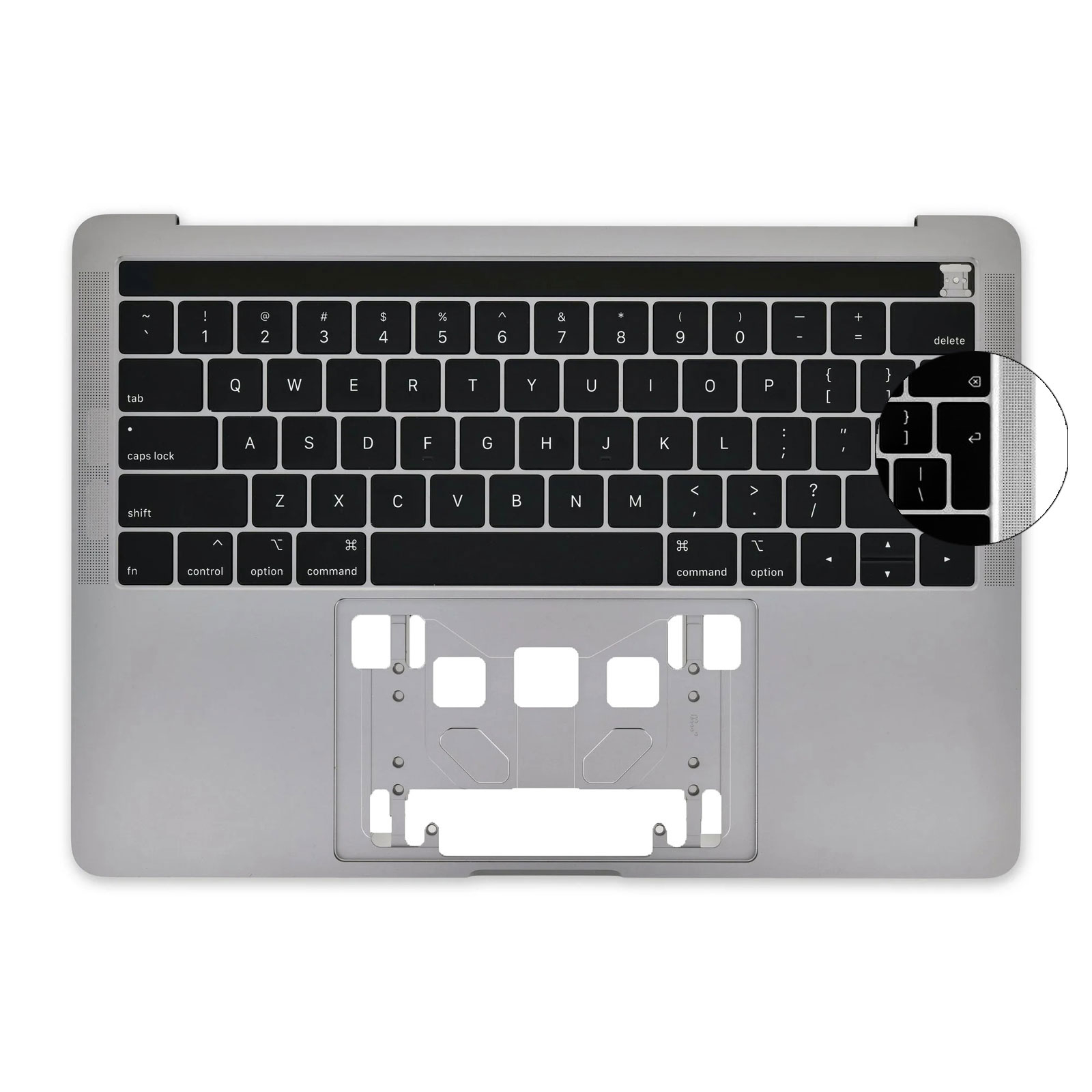 Topcase cu Tastatura si Touch Bar MacBook Pro Retina 13 inch A2159 2019 UK