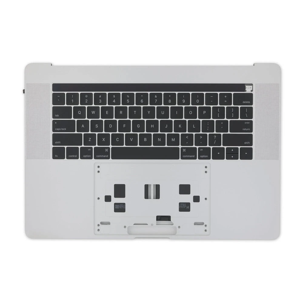 Topcase cu Tastatura si Touch Bar MacBook Pro Retina 15 inch A1707 2016-2017 Space Gray, UK