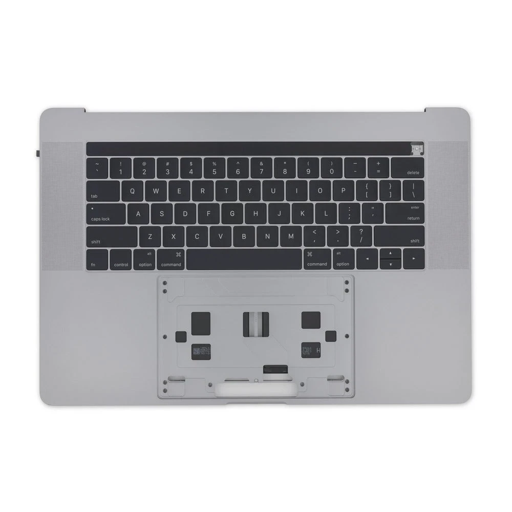 Topcase cu Tastatura si Touch Bar MacBook Pro Retina 15 inch A1707 2016-2017 Space Gray, US