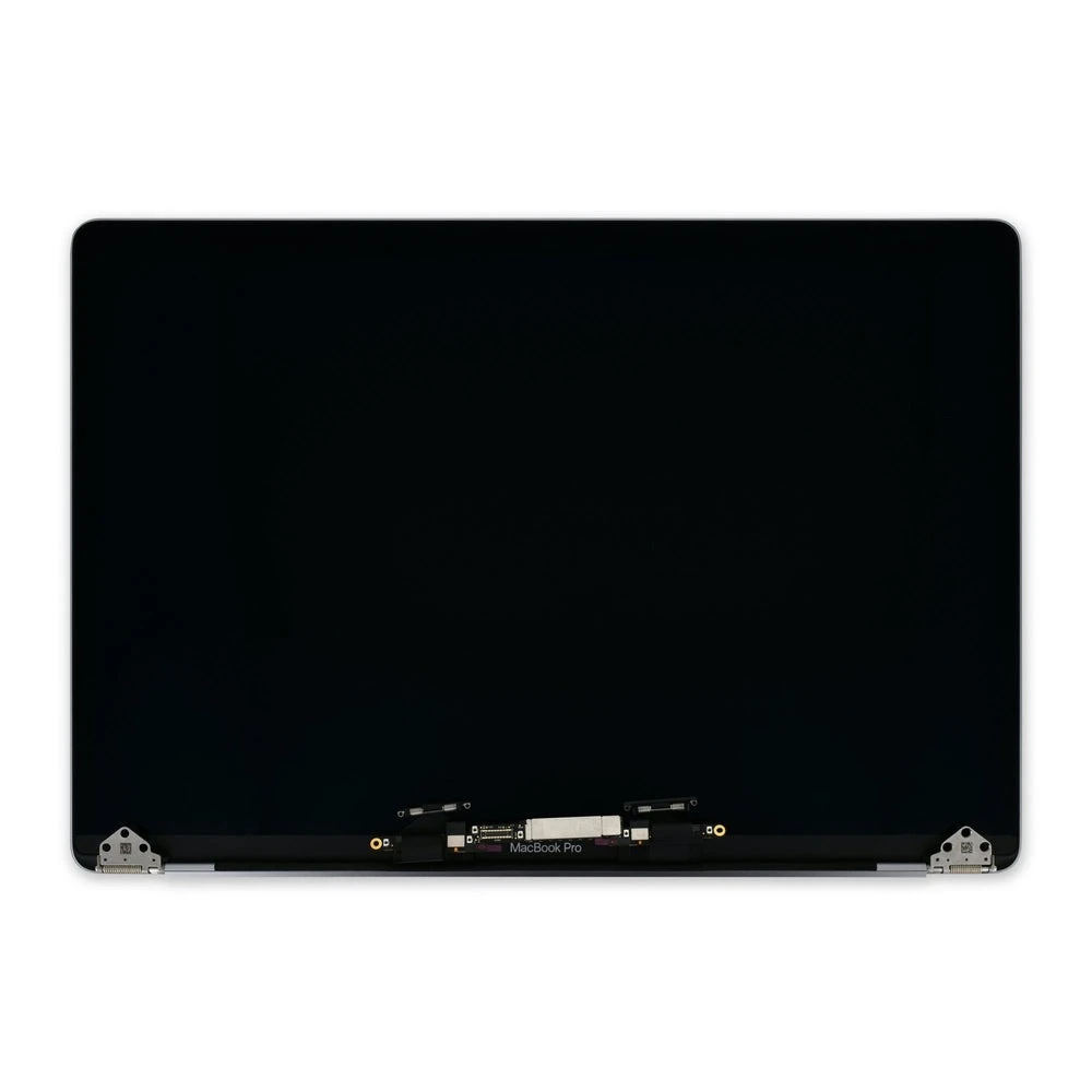 Display Complet MacBook Pro Retina 15 A1990 (2018, 2019), Silver Grad A, Ansamblu LCD + Carcasa + Camera. Garantie 12 luni