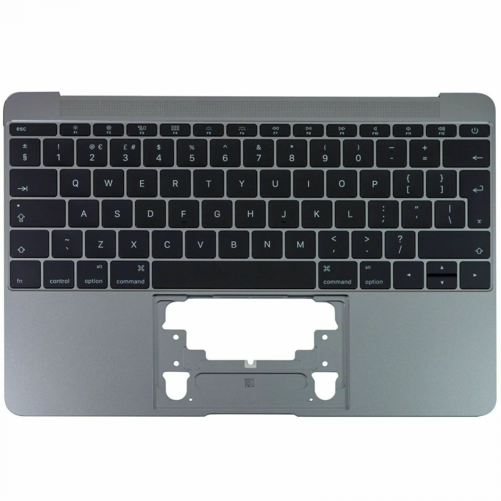 Topcase cu tastatura MacBook Retina 12 inch A1534 Early 2015 Space Gray, UK