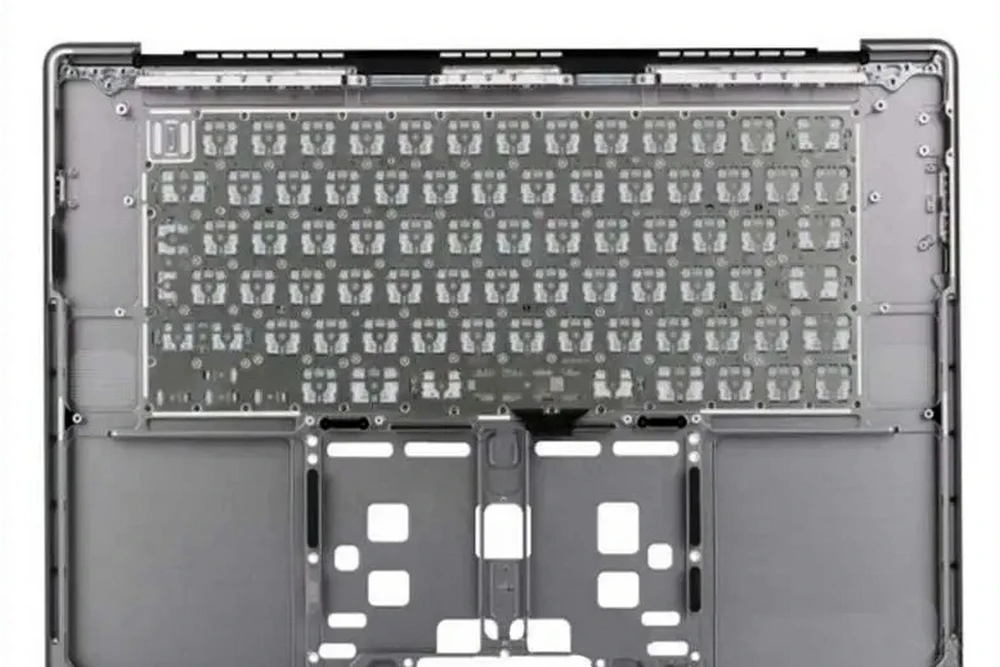 Topcase cu tastatura MacBook Pro 16 inch A2485 2021 Space Gray, UK