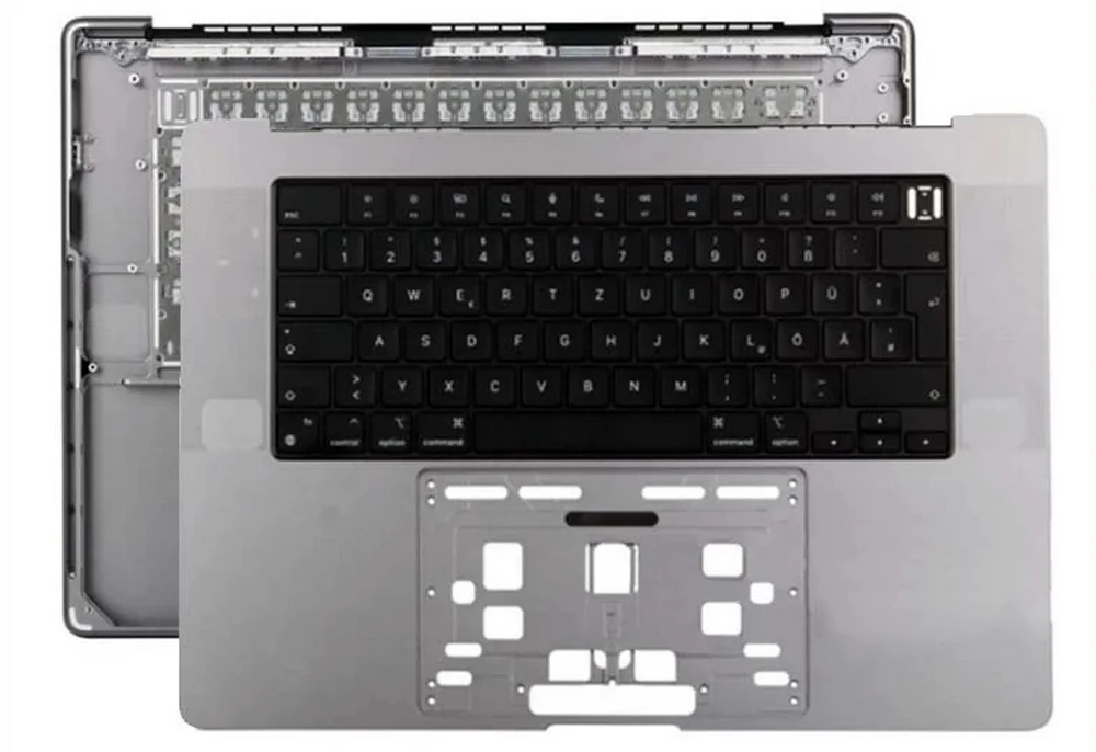 Topcase cu tastatura MacBook Pro 16 inch A2485 2021 Space Gray, UK