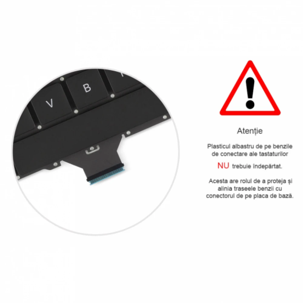 Tastatură MacBook Pro 14/16 inch 2021-2023 A2442/A2485/A2779/A2780/A2991/A2992, US