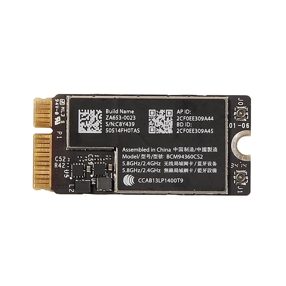 Placa Wireless AirPort Bluetooth MacBook Air 11 13 inch 2013-2017