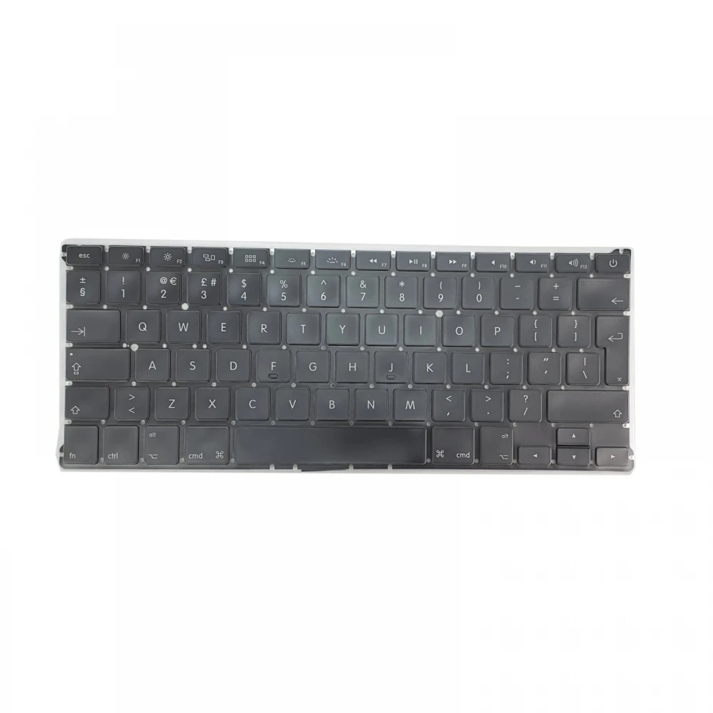 Folie de protectie pentru tastatura MacBook A1502, A1398, A1425, A1466, A1369, A1278, A1286, A1297, Transparenta, Layout UK
