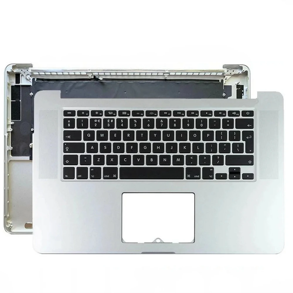 Topcase cu tastatura MacBook Pro Retina 15 inch A1398 Mid 2012 - Early 2013 Silver, US