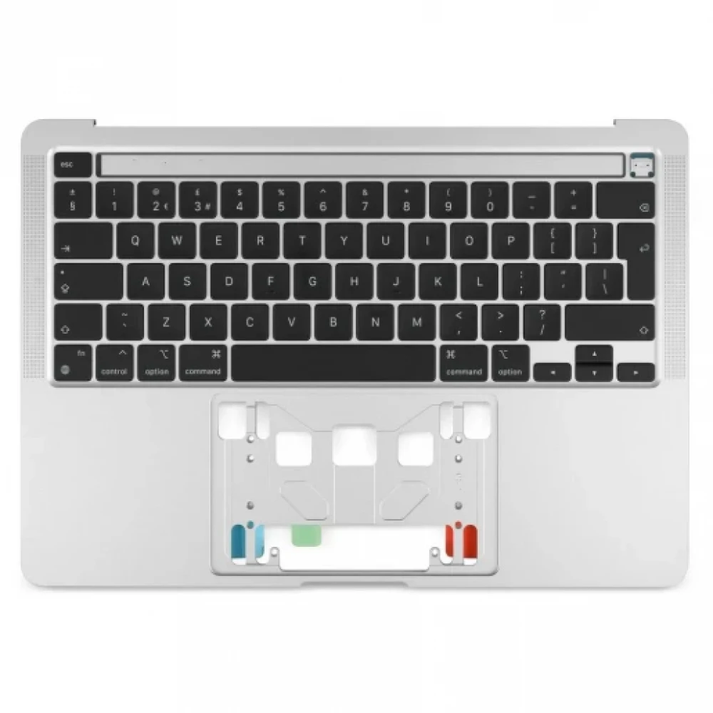 Topcase cu Tastatura si Touch Bar MacBook Pro 13 inch A2289 2020 Silver, UK