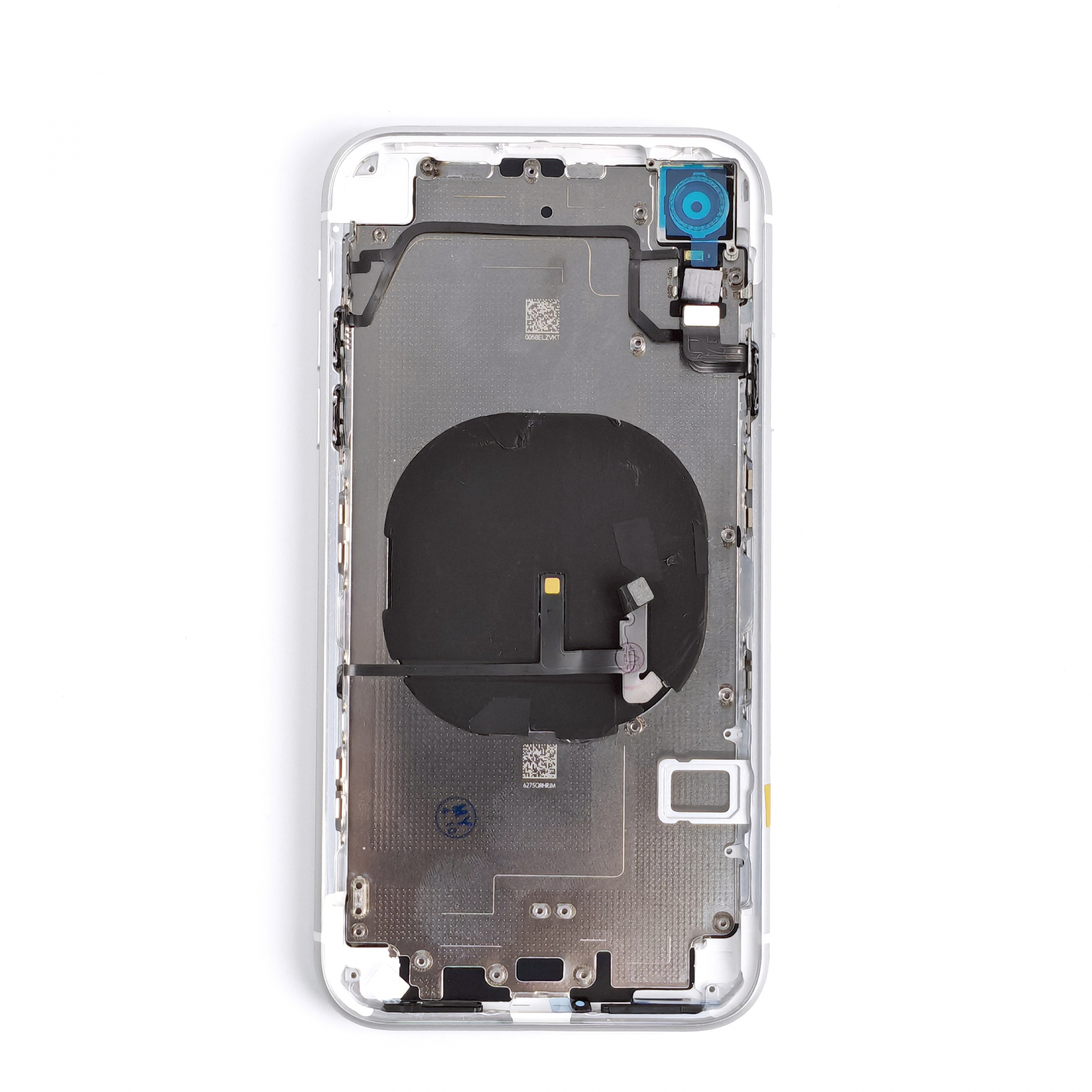 Carcasă completă cu Capac spate iPhone XR, White, Reconditionat, Top Quality