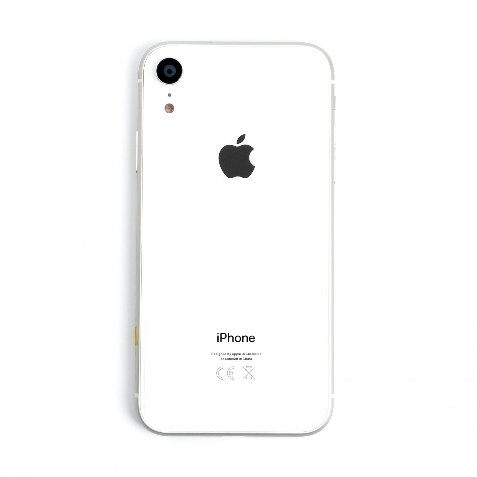 Carcasă completă cu Capac spate iPhone XR, White, Reconditionat, Top Quality