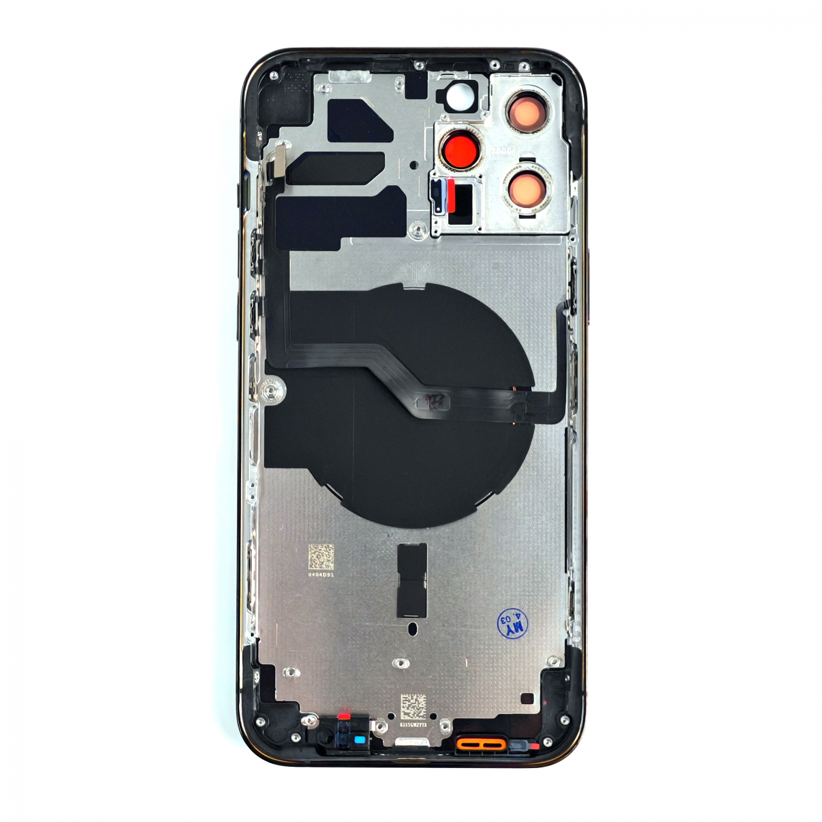 Carcasă completă cu Capac spate iPhone 12 Pro Max, Graphite, Reconditionat, Top Quality