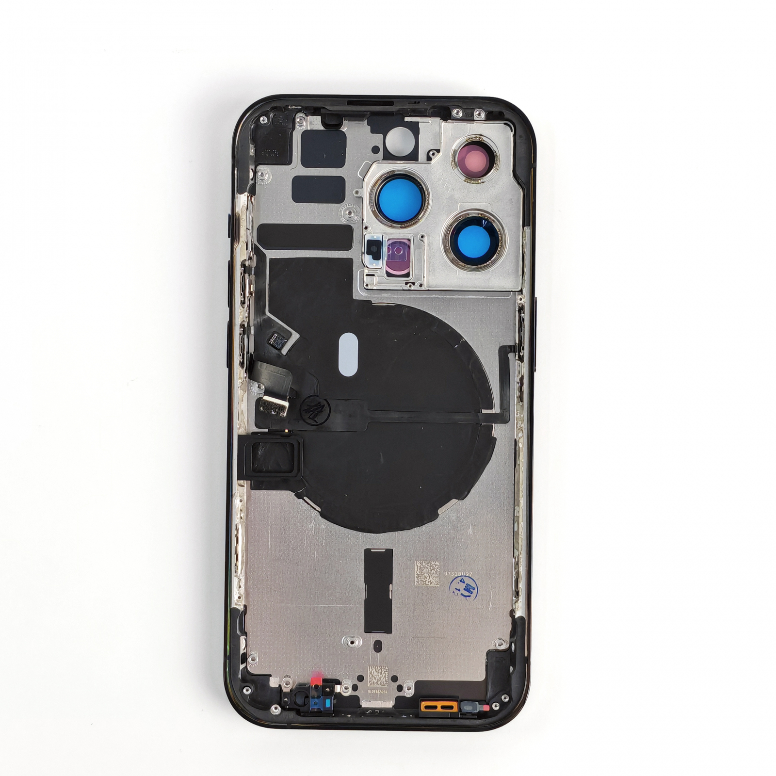 Carcasă completă cu Capac spate iPhone 14 Pro, Reconditionat Top Quality, Graphite