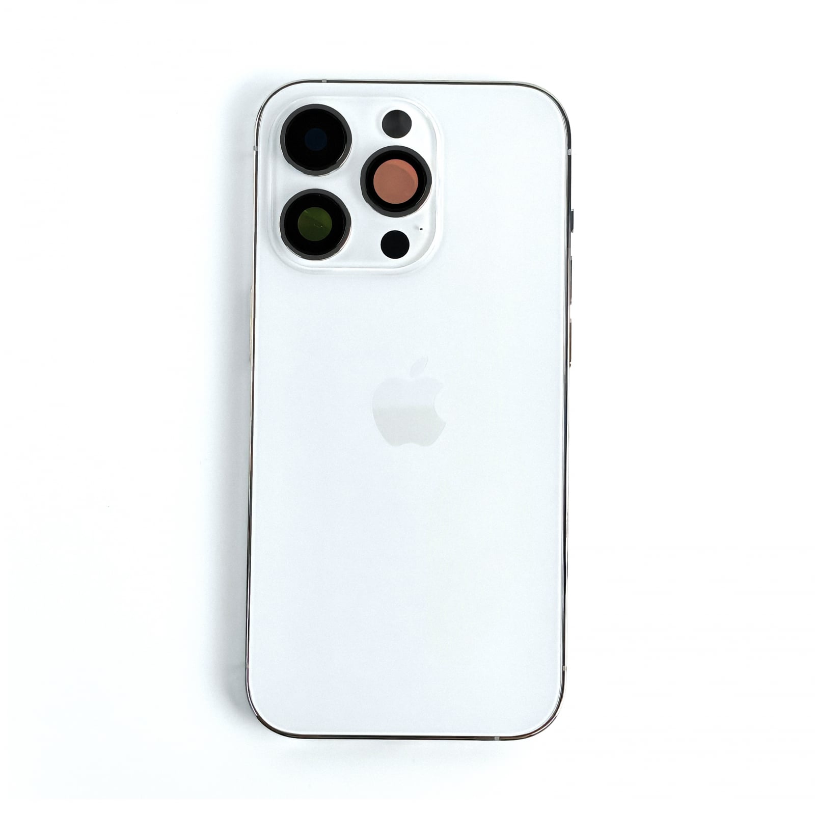 Carcasă completă cu Capac spate iPhone 14 Pro, cu SIM Tray si flex, Reconditionat Top Quality, Silver