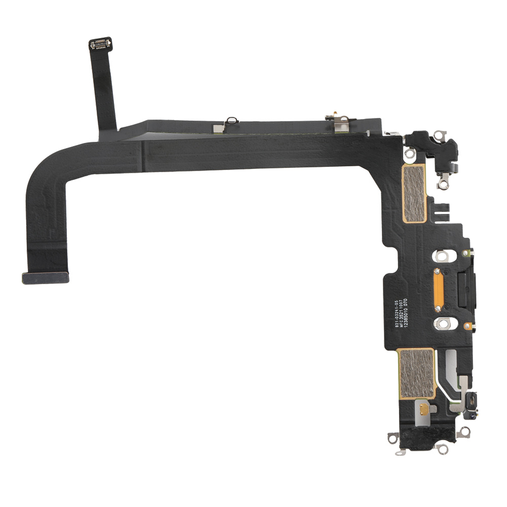 Charging Flex cu port Lightning (Audio Dock Connector) iPhone 13 Pro Max, OEM, Negru