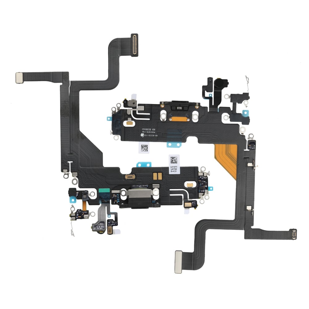 Charging Flex cu conector Lightning iPhone 13 Pro Compatibil Negru