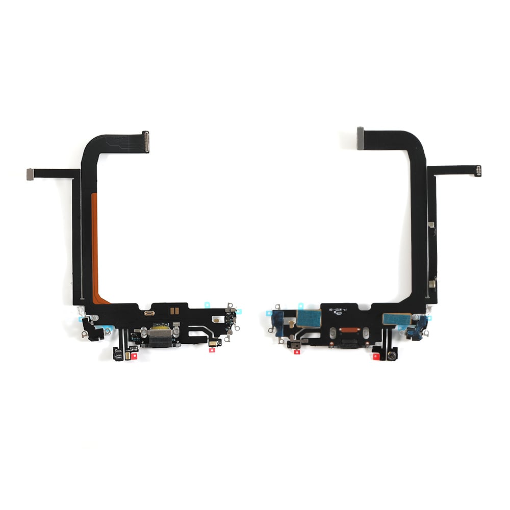 Charging Flex cu conector Lightning iPhone 13 Pro Max Compatibil Negru