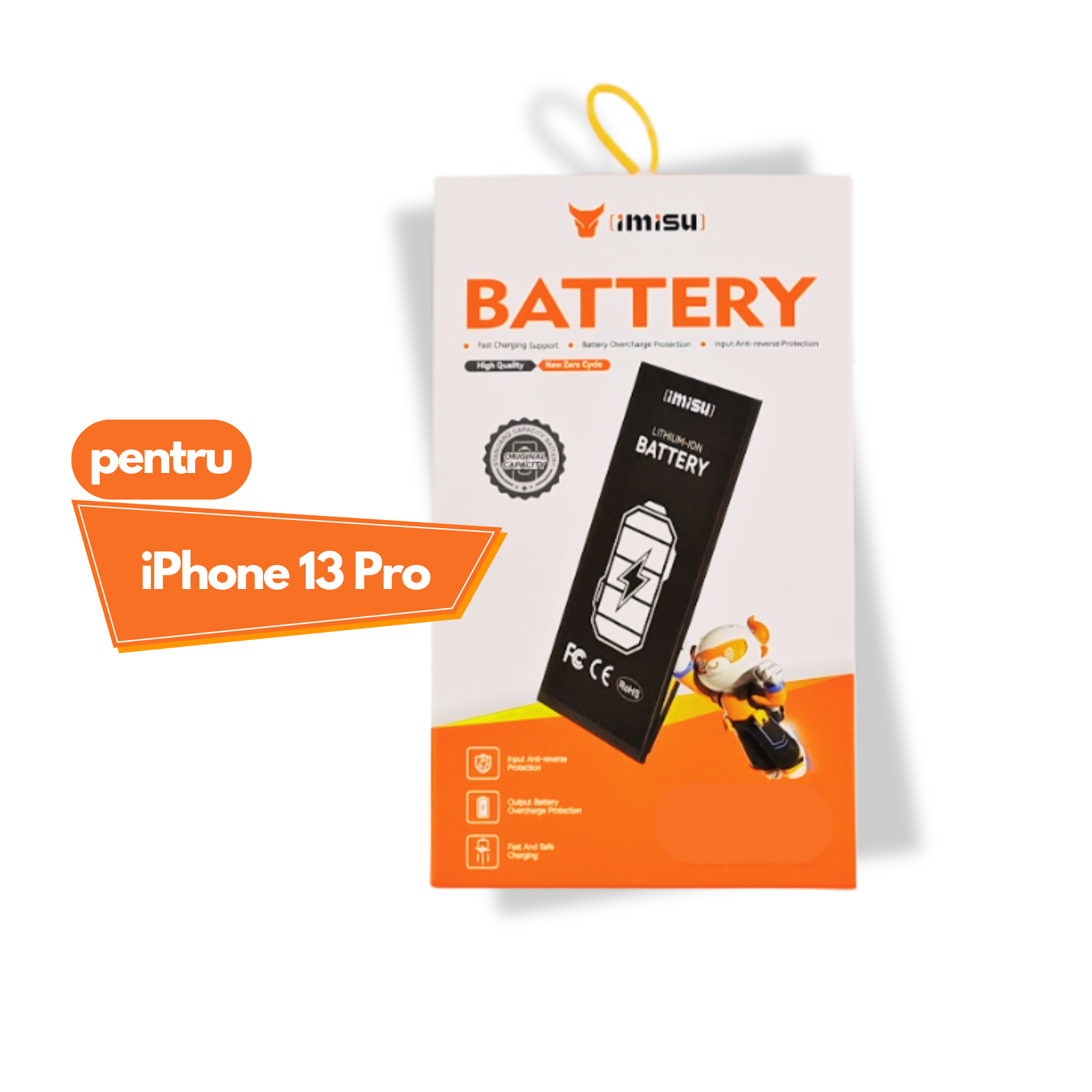 Baterie iPhone 13 Pro Li-ion Neagră