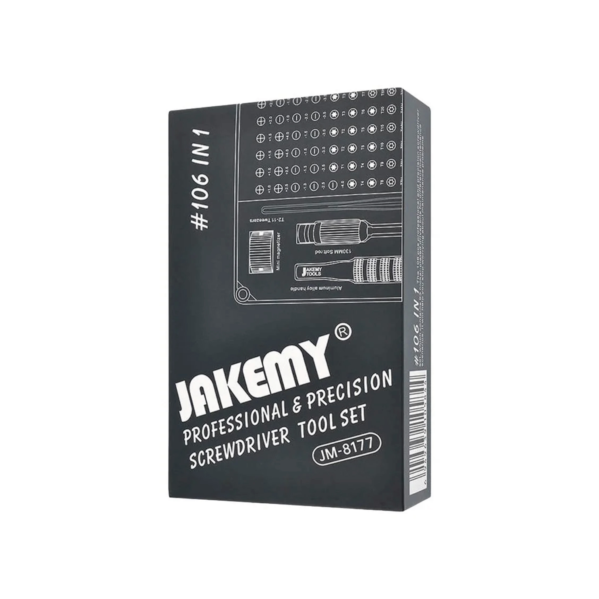 Set surubelnite de precizie Jakemy JM-8177 106 in 1
